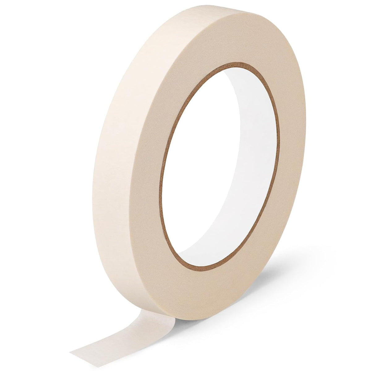 Painter Tape, White Masking Tape 0.7 Inch x 60 Yard, 1 Roll Paper Craft Supplies, Removable Wide Clear Tape for Wall, Classroom, Artist, DIY Painting Tools &amp; Home Improvement