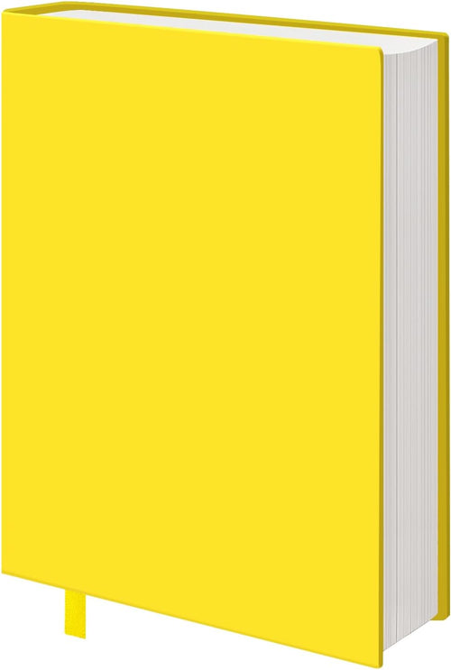 Big Yellow Fabric Book Cover for Hardcover, 9x11 Inch, 1 Pack, Up to 10”x12.5”, Adjustable School Book Sleeve Protector for Teens, Stretchable Decorative Cloth Book Sox for Book Lovers