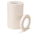 White Masking Tape 12 Pack, General Purpose Painter's Tape 0.7inch x 60yard, 720 Yards Total, Beige Crepe Paper Tape for Painting, Labeling, Packing, Craft, Art