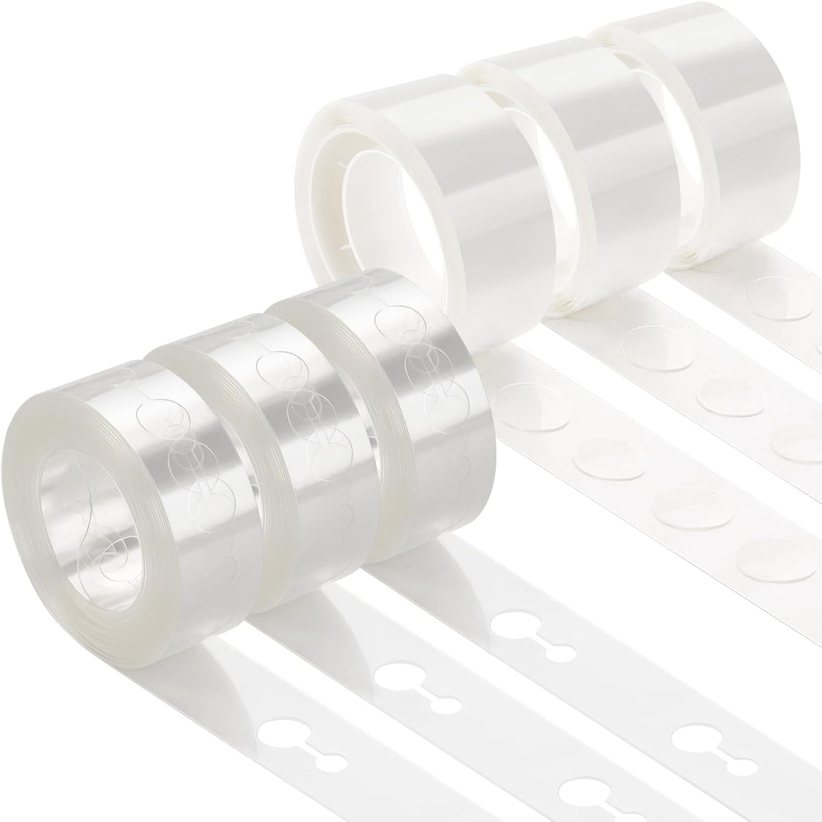 Balloon Arch Strip, 49ft Balloon Tape and 300 Glue Point Dots, Balloons Arch Kit for Garland, Party, Birthday, Baby Shower, Graduation, Graduation Decorations