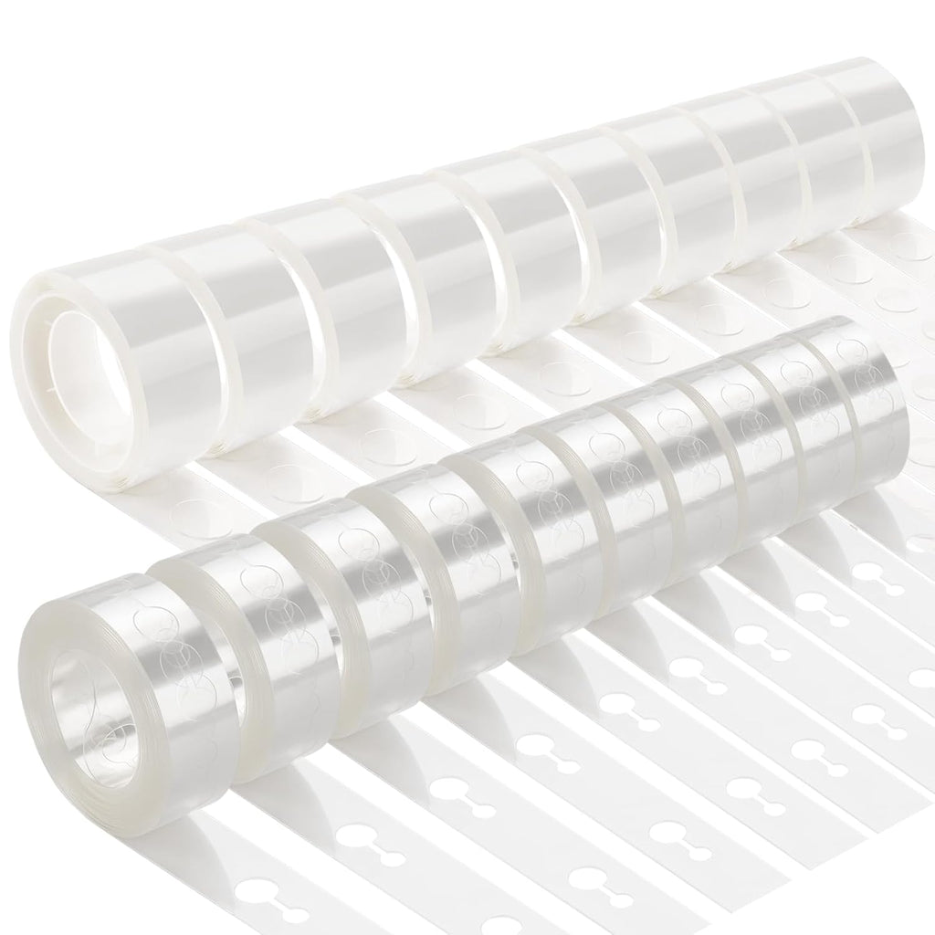 Balloon Arch Strip Kit for Garland, 164 Feet Balloon Tape Strips and 1000 Glue Point Dot Stickers for Party Wedding Birthday Baby Shower Graduation Decorations